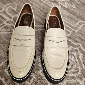 Franco Sarto Women's Off-White Loafers